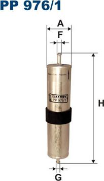 Filtron PP976/1 - Паливний фільтр avtolavka.club