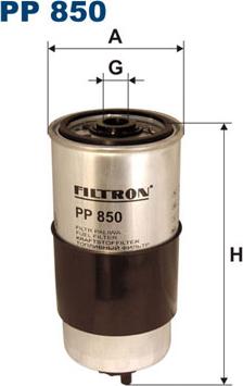 Filtron PP850 - Паливний фільтр avtolavka.club