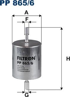 Filtron PP 865/6 - Паливний фільтр avtolavka.club