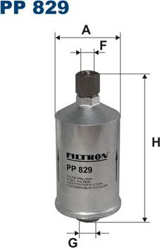 Filtron PP829 - Паливний фільтр avtolavka.club