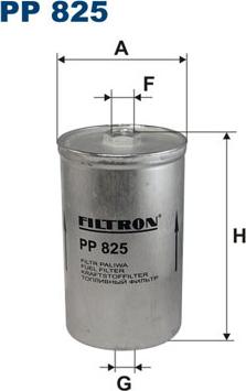 Filtron PP825 - Паливний фільтр avtolavka.club