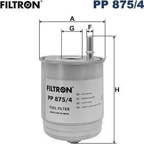 Filtron PP 875/4 - Паливний фільтр avtolavka.club