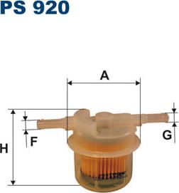 Filtron PS920 - Паливний фільтр avtolavka.club