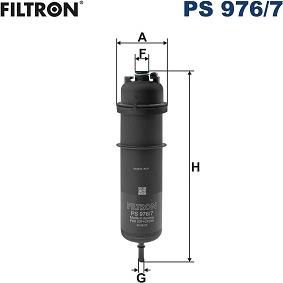 Filtron PS 976/7 - Паливний фільтр avtolavka.club