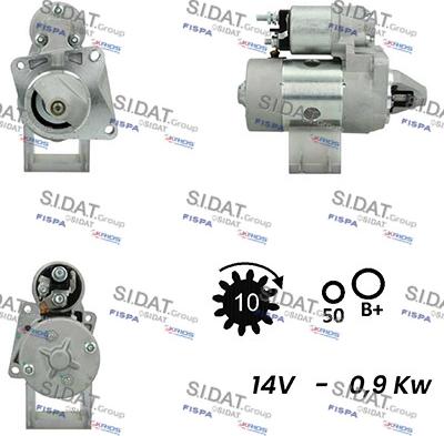 Fispa S12MA0009A2 - Стартер avtolavka.club