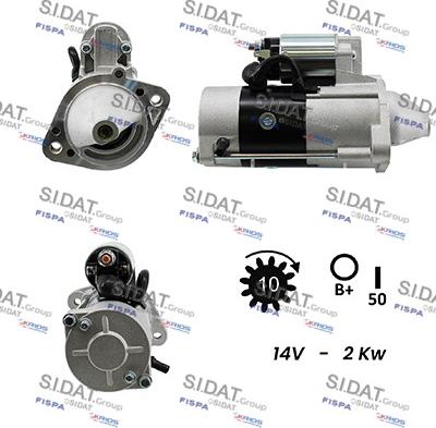 Fispa S12MH0024A2 - Стартер avtolavka.club