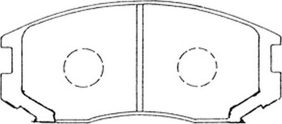 FIT FP0602 - Гальмівні колодки, дискові гальма avtolavka.club
