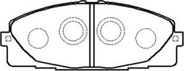 FIT FP1067 - Гальмівні колодки, дискові гальма avtolavka.club