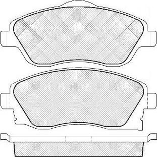 FIT FP1176 - Гальмівні колодки, дискові гальма avtolavka.club