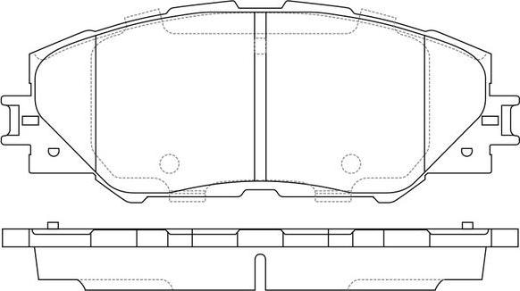 FIT FP1211 - Гальмівні колодки, дискові гальма avtolavka.club