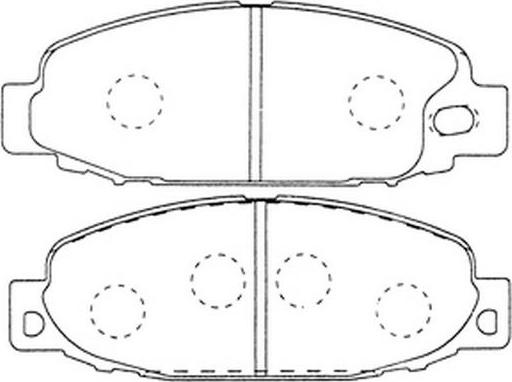 FIT FP3131 - Гальмівні колодки, дискові гальма avtolavka.club