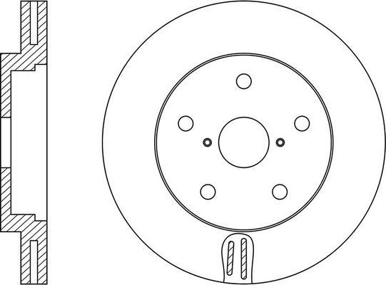 Roulunds Braking FO 4010 - Гальмівний диск avtolavka.club