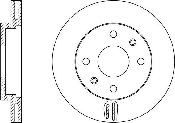 BENDIX 338755B - Гальмівний диск avtolavka.club