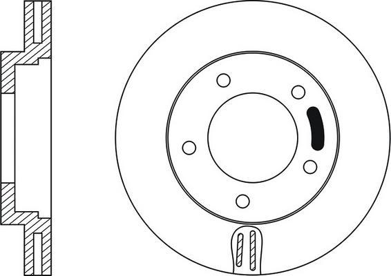 BOSCH 0 986 478 397 - Гальмівний диск avtolavka.club