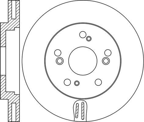 Kavo Parts BR-2239-C - Гальмівний диск avtolavka.club