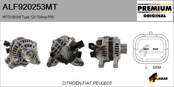 FLAMAR ALF920253MT - Генератор avtolavka.club