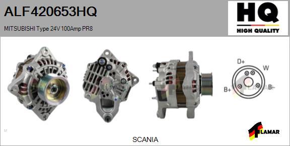 FLAMAR ALF420653HQ - Генератор avtolavka.club