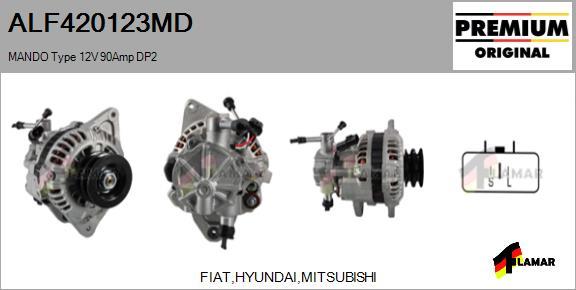 FLAMAR ALF420123MD - Генератор avtolavka.club