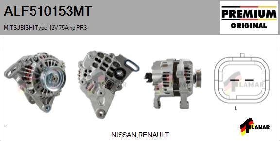 FLAMAR ALF510153MT - Генератор avtolavka.club