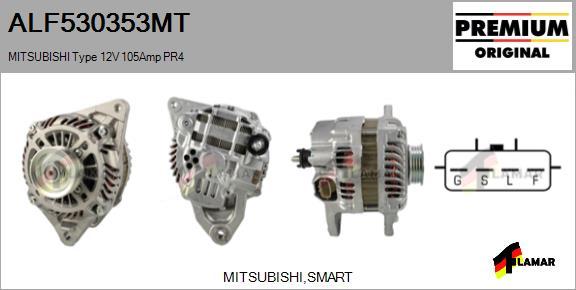 FLAMAR ALF530353MT - Генератор avtolavka.club
