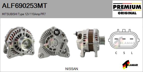 FLAMAR ALF690253MT - Генератор avtolavka.club