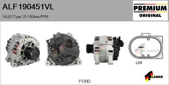 FLAMAR ALF190451VL - Генератор avtolavka.club
