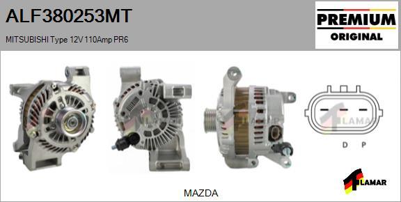 FLAMAR ALF380253MT - Генератор avtolavka.club