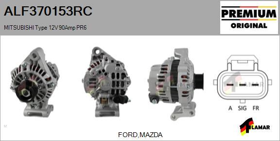 FLAMAR ALF370153RC - Генератор avtolavka.club