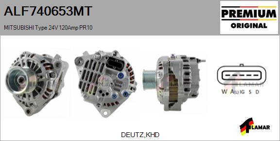 FLAMAR ALF740653MT - Генератор avtolavka.club