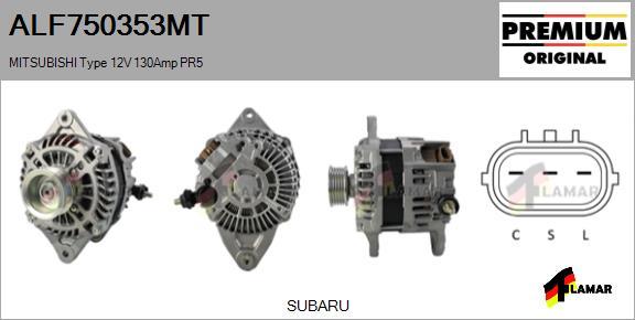 FLAMAR ALF750353MT - Генератор avtolavka.club