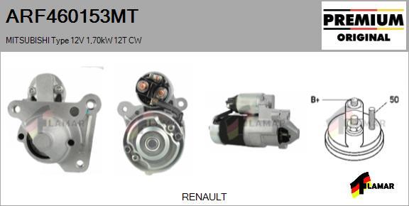 FLAMAR ARF460153MT - Стартер avtolavka.club