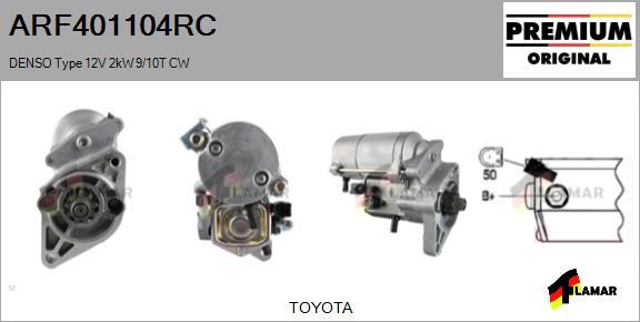 FLAMAR ARF401104RC - Стартер avtolavka.club