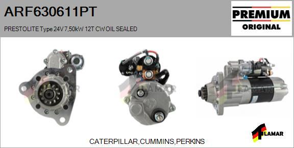 FLAMAR ARF630611PT - Стартер avtolavka.club