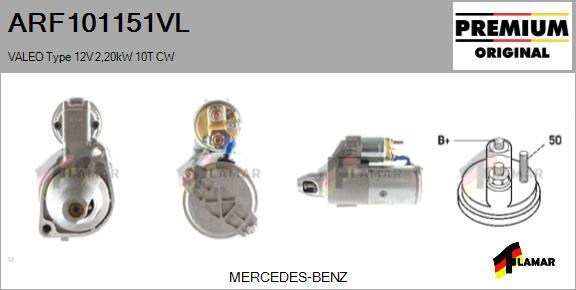 FLAMAR ARF101151VL - Стартер avtolavka.club