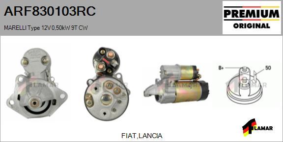 FLAMAR ARF830103RC - Стартер avtolavka.club