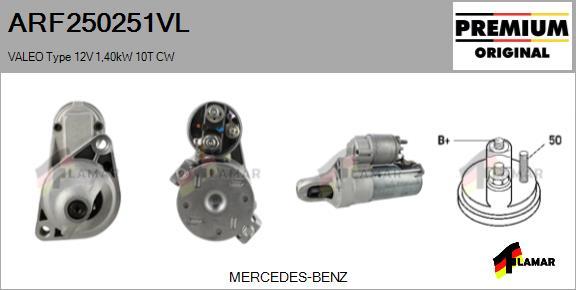 FLAMAR ARF250251VL - Стартер avtolavka.club