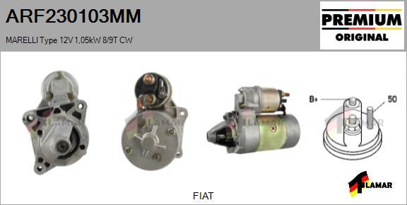 FLAMAR ARF230103MM - Стартер avtolavka.club