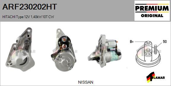 FLAMAR ARF230202HT - Стартер avtolavka.club