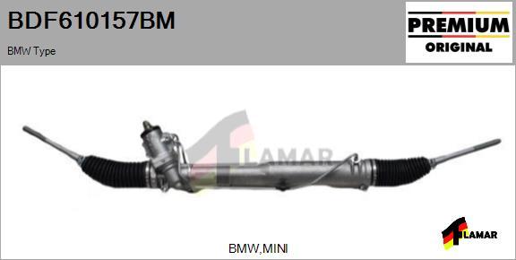 FLAMAR BDF610157BM - Рульовий механізм, рейка avtolavka.club