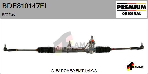 FLAMAR BDF810147FI - Рульовий механізм, рейка avtolavka.club