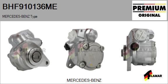 FLAMAR BHF910136ME - Гідравлічний насос, рульове управління, ГУР avtolavka.club
