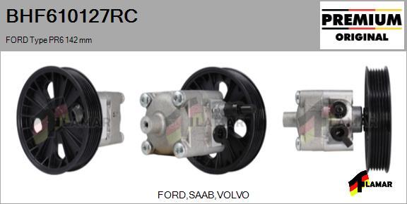 FLAMAR BHF610127RC - Гідравлічний насос, рульове управління, ГУР avtolavka.club