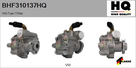 FLAMAR BHF310137HQ - Гідравлічний насос, рульове управління, ГУР avtolavka.club