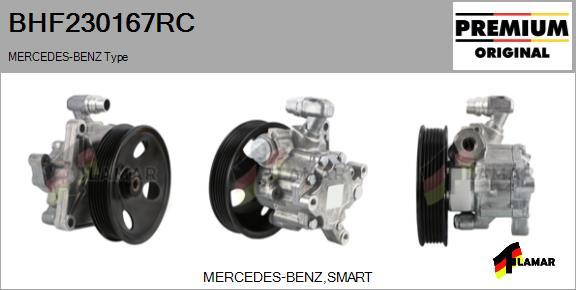 FLAMAR BHF230167RC - Гідравлічний насос, рульове управління, ГУР avtolavka.club