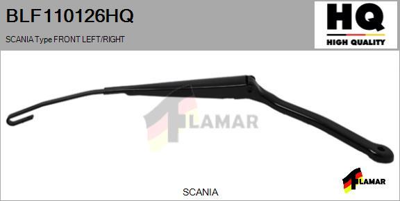 FLAMAR BLF110126HQ - Важіль склоочисника, система очищення вікон avtolavka.club