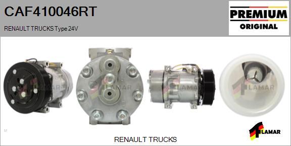 FLAMAR CAF410046RT - Компресор, кондиціонер avtolavka.club