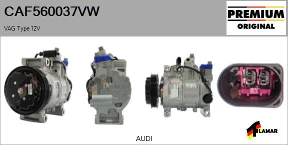 FLAMAR CAF560037VW - Компресор, кондиціонер avtolavka.club