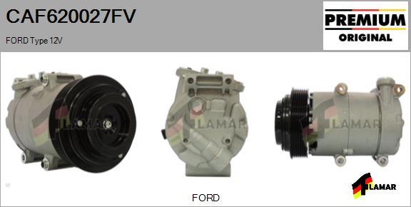 FLAMAR CAF620027FV - Компресор, кондиціонер avtolavka.club