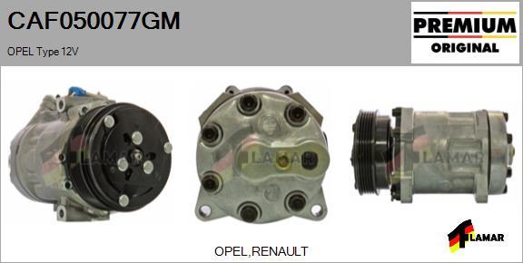 FLAMAR CAF050077GM - Компресор, кондиціонер avtolavka.club