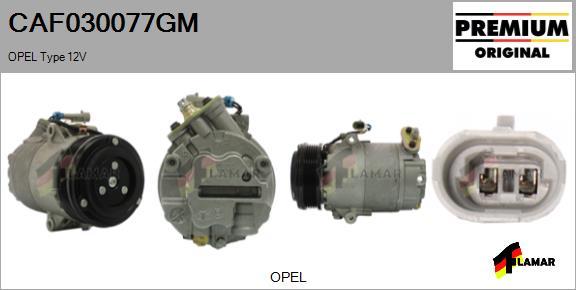 FLAMAR CAF030077GM - Компресор, кондиціонер avtolavka.club